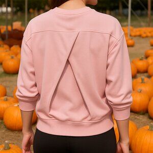 Halara Pink Crewneck Sweatshirt
